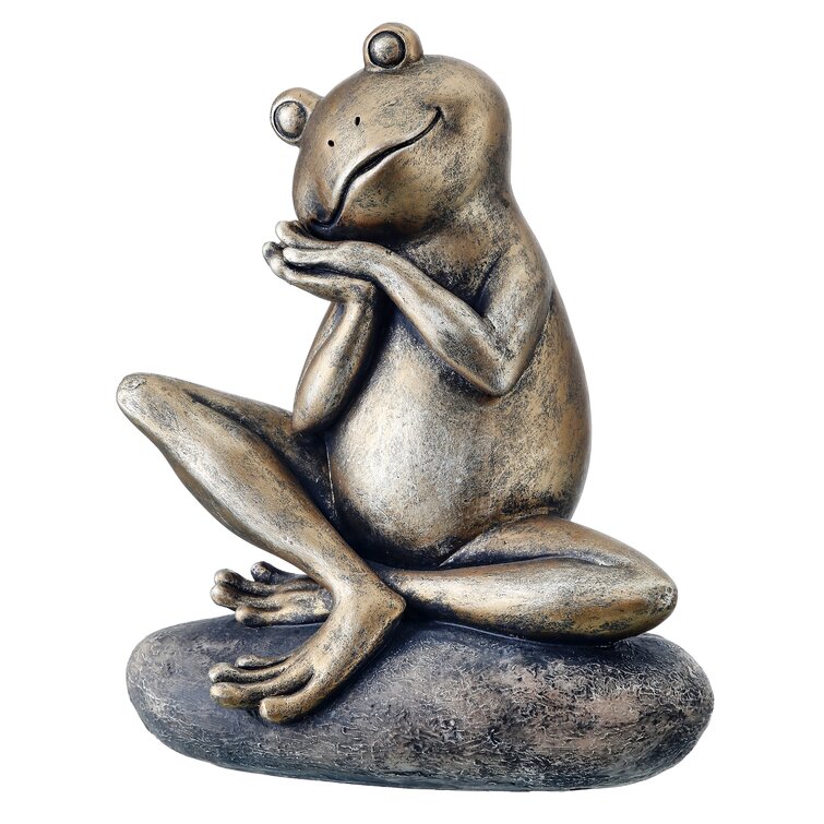 Trinx Frog Toad Garden Statue And Reviews Wayfair 4395